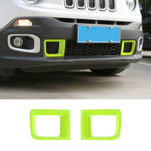 For 2016-2018 Jeep Renegade Front Bumper Air Intake Vent Cover Trim (2 pcs) RT-TCZ