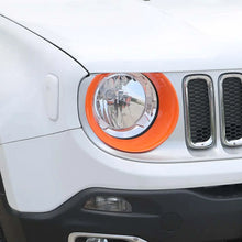 For 2016-2018 Jeep Renegade Front Light Covers Headlight Trim RT-TCZ