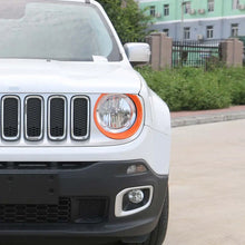 For 2016-2018 Jeep Renegade Front Light Covers Headlight Trim RT-TCZ