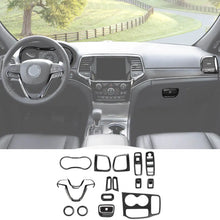 For 2016-2021 Jeep Grand Cherokee 17PCS Interior Full Set Kit Trim Cover Decor RT-TCZ