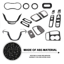 For 2016-2021 Jeep Grand Cherokee 17PCS Interior Full Set Kit Trim Cover Decor RT-TCZ