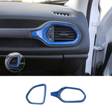 For 2016-2021 Jeep Renegade Dashboard Left & Right Air Conditioning Vent Cover Ring Trim Cover RT-TCZ