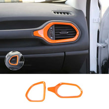For 2016-2021 Jeep Renegade Dashboard Left & Right Air Conditioning Vent Cover Ring Trim Cover RT-TCZ