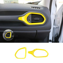 For 2016-2021 Jeep Renegade Dashboard Left & Right Air Conditioning Vent Cover Ring Trim Cover RT-TCZ