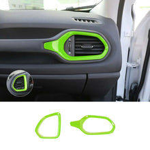 For 2016-2021 Jeep Renegade Dashboard Left & Right Air Conditioning Vent Cover Ring Trim Cover RT-TCZ