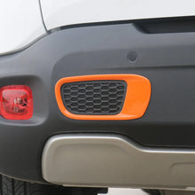 For 2016+ Jeep Renegade 2PCS Rear Bumper Trailer Hook Cover Trim RT-TCZ