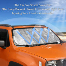 For 2016+ Jeep Renegade Car Windshield Sunshade Anti UV Ray Sun Visor Protector Cover RT-TCZ