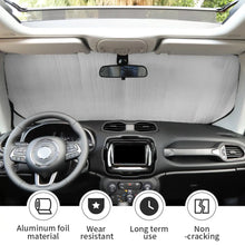 For 2016+ Jeep Renegade Car Windshield Sunshade Anti UV Ray Sun Visor Protector Cover RT-TCZ