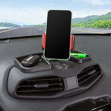 For 2016+ Jeep Renegade Center Console Multi-Mount Phone Bracket Holder Storage Tray Accessories RT-TCZ