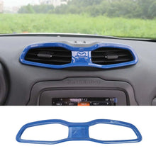 For 2016+ Jeep Renegade Center Control Air Outlet Vent Cover ABS Dashboard Trim RT-TCZ