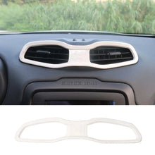 For 2016+ Jeep Renegade Center Control Air Outlet Vent Cover ABS Dashboard Trim RT-TCZ