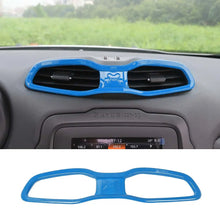 For 2016+ Jeep Renegade Center Control Air Outlet Vent Cover ABS Dashboard Trim RT-TCZ