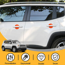 For 2016+ Jeep Renegade Door Handle Bowl Cover Trim RT-TCZ