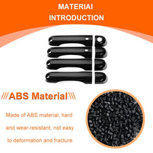 For 2016+ Jeep Renegade Smart Lock Car Door Handle Cover Trim RT-TCZ