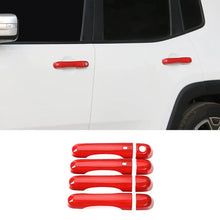 For 2016+ Jeep Renegade Smart Lock Car Door Handle Cover Trim RT-TCZ