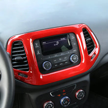 For 2017-2020 Jeep Compass 3.5" Screen GPS Navigation Center Control Panel Cover RT-TCZ