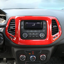 For 2017-2020 Jeep Compass 3.5" Screen GPS Navigation Center Control Panel Cover RT-TCZ