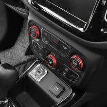 For 2017-2020 Jeep Compass Air Condition Knob Cover Ring Trim RT-TCZ