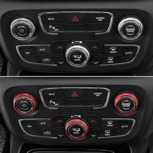 For 2017-2020 Jeep Compass Air Condition Knob Cover Ring Trim RT-TCZ