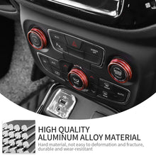 For 2017-2020 Jeep Compass Air Condition Knob Cover Ring Trim RT-TCZ