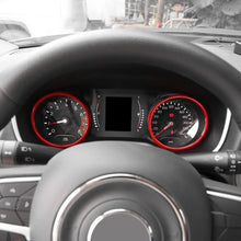 For 2017-2020 Jeep Compass Dashboard Instrument Cover Ring Trim – Interior Gauge Cluster Decoration RT-TCZ