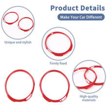 For 2017-2020 Jeep Compass Dashboard Instrument Cover Ring Trim – Interior Gauge Cluster Decoration RT-TCZ