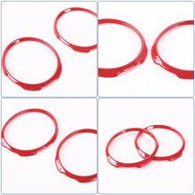 For 2017-2020 Jeep Compass Dashboard Instrument Cover Ring Trim – Interior Gauge Cluster Decoration RT-TCZ