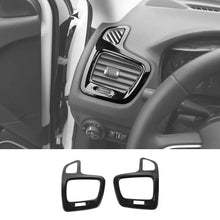 For 2017-2020 Jeep Compass Dashboard Side Air Vent Panel Cover Trim Bezels RT-TCZ