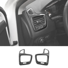 For 2017-2020 Jeep Compass Dashboard Side Air Vent Panel Cover Trim Bezels RT-TCZ