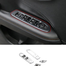 For 2017-2020 Jeep Compass Door Window Lift Switch Cover Panel Trim RT-TCZ