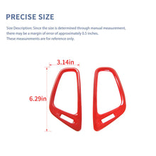 For 2017-2020 Jeep Compass Middle Console Air Outlet Vent Trim – Interior AC Cover RT-TCZ