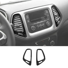 For 2017-2020 Jeep Compass Middle Console Air Outlet Vent Trim – Interior AC Cover RT-TCZ