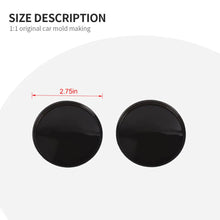 For 2017-2020 Jeep Compass Pair Front Fog Light Lamp Cover Trim Decor Smoked Black RT-TCZ