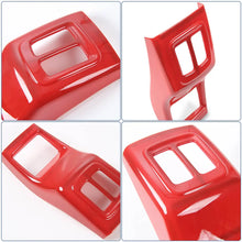 For 2017-2020 Jeep Compass Rear Center Console Air Vent AC Outlet Panel Trim Cover RT-TCZ