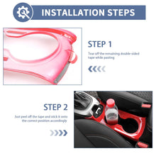 For 2017-2020 Jeep Compass Water Cup Holder Panel Cover Trim Frame RT-TCZ