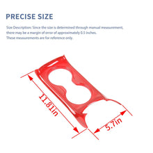 For 2017-2020 Jeep Compass Water Cup Holder Panel Cover Trim Frame RT-TCZ