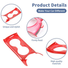 For 2017-2020 Jeep Compass Water Cup Holder Panel Cover Trim Frame RT-TCZ