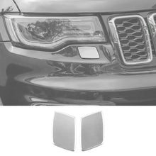 For 2017-2020 Jeep Grand Cherokee WK2 Front Headlight Cleaning Decor Cover Trim RT-TCZ