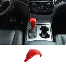 For 2017-2021 Jeep Grand Cherokee Gear Shift Knob Cover Stick Shifter Cap Cover Trim Red RT-TCZ