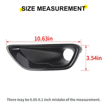 For 2017-2021 Jeep Grand Cherokee WK2 Front Bumper Fog Light Cover Bezel Trim RT-TCZ