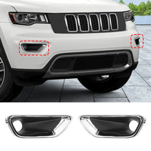 For 2017-2021 Jeep Grand Cherokee WK2 Original car Front Bumper Fog Light Cover RT-TCZ