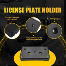 For 2017-2023 Jeep Grand Cherokee WK2 Front License Plate Frame Mount Bracket Holder RT-TCZ