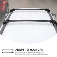 For 2017-2025 Jeep Compass Original Style Cross Bars Rail Luggage Carrier Racks RT-TCZ