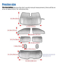 For 2017+ Jeep Compass Car Window Sunshade Anti UV Ray Sun Visor Protector Cover RT-TCZ