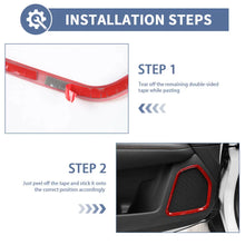 For 2017+ Jeep Compass Door Speaker Frame Cover Trim – Interior Door Trim Kit RT-TCZ