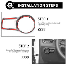 For 2017+ Jeep Compass Inner Headlight Lamp Button Switch Cover Trim Bezel RT-TCZ