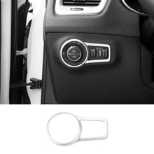 For 2017+ Jeep Compass Inner Headlight Lamp Button Switch Cover Trim Bezel RT-TCZ