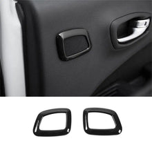 For 2017+ Jeep Compass Rear Door Bass Speaker Ring Frame Trim RT-TCZ