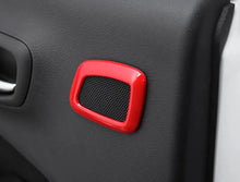 For 2017+ Jeep Compass Rear Door Bass Speaker Ring Frame Trim RT-TCZ