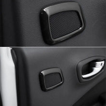 For 2017+ Jeep Compass Rear Door Bass Speaker Ring Frame Trim RT-TCZ